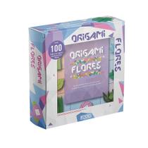 KIT DE ORIGAMI FLORES - Arte Milenar Japonesa com 100 Folhas KIT DE ORIGAMI FLORES - Arte Milenar Japonesa com 100 Folhas