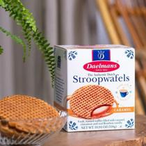 Kit de Pacote de Biscoito Waffles Holandês Caramelo Daelmans Stroopwafel 230g Importado Holanda Kit de Pacote de Biscoito Waffles Holandês Caramelo Daelmans Stroopwafel 230g Importado Holanda