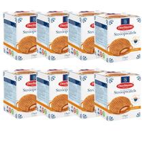 Kit de Pacote de Biscoito Waffles Holandês Caramelo Daelmans Stroopwafel 230g Importado Holanda Kit de Pacote de Biscoito Waffles Holandês Caramelo Daelmans Stroopwafel 230g Importado Holanda