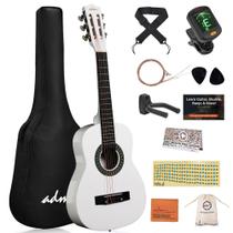 Kit de pacote de guitarra de cordas de nylon para iniciantes Acoustic ADM 30"