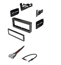 Kit de painel estéreo para carro, cablagem e adaptador de antena para Cadillac Escalade Astro Avalanche Express Silverado Suburban Tahoe GMC Safari Savana Sierra Yukon 1995-2002