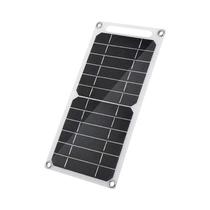 Kit De Painel Solar Portátil E Flexível 5V USB Tipo-C, Sistema Mini Leve Para Carregamento De