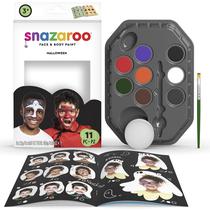 Kit de paleta de pintura facial Snazaroo Halloween com água ativada Kit de paleta de pintura facial Snazaroo Halloween com água ativada