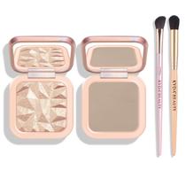 Kit de paletas de contorno para iluminador de maquiagem KYDA Lasting Glow