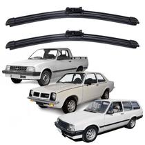 Kit de Palheta com Silicone Limpador de Parabrisa - Chevette / Marajo / Chevy 1973 até 1995