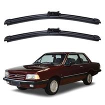 Kit de Palheta Limpador de Parabrisa Silicone - Ford Del Rey 1981 até 1991