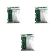 Kit de Palheta para café 8,5cm Cristal Mexa Bem 3 Pacotes com 500 unidades