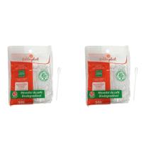 Kit de Palheta para Café 9cm Cristal Biodegradável GoldenPlast 2 Pacotes com 500 unidades