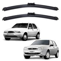 Kit de Palhetas Silicone Limpador de Parabrisa - Fiesta/Fiesta Street 1995 até 2002