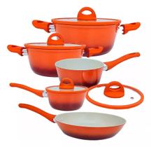 Kit de Panelas de Indução Miami em Cerâmica 5 peças Kit de Panelas de Indução Miami em Cerâmica 5 peças