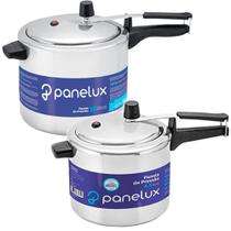 Kit de Panelas de Pressão 4,5 e 7 Litros Panelux Classic Polida 2 Peças