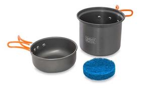 Kit De Panelas Furno Pot Set Camping Outdoor 360 Degrees Nf