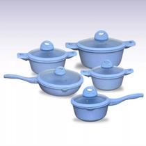 Kit De Panelas Modernas E Elegantes Com Cor Azul Bebê Presente De Natal Perfeito Entrega Rápida Kit De Panelas Modernas E Elegantes Com Cor Azul Bebê Presente De Natal Perfeito Entrega Rápida