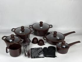 Kit De Panelas Premium Antiaderente Mônaco