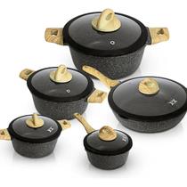 Kit De Panelas Pretas Completo Alta Durabilidade