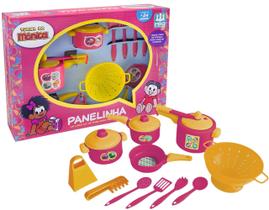 Jogo Panela Mini Cozinha brinquedo Panelinha Infantil Menina - Pica Pau -  Panelinha de Brinquedo - Magazine Luiza