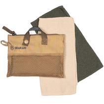 Kit de Pano de Microfibra Micro-Terry GEAR AID para Exterior 25x25 cm, 2 unidades Kit de Pano de Microfibra Micro-Terry GEAR AID para Exterior 25x25 cm, 2 unidades