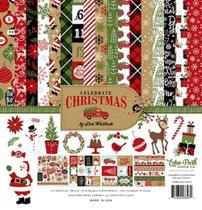 Kit de papel Echo Park Celebrate Christmas Collection 30x30cm Kit de papel Echo Park Celebrate Christmas Collection 30x30cm