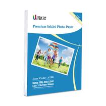 Kit de papel fotográfico Glossy 8,5x11 180gsm 100 folhas de tinta tingida