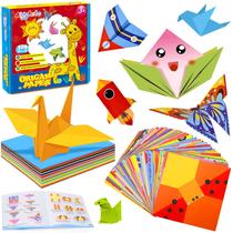 Kit de Papel para Origami Aigybobo 308 Peças para Crianças Kit de Papel para Origami Aigybobo 308 Peças para Crianças