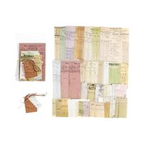 Kit De Papel Vintage Para Scrapbook 100pcs DIY Colagem Diário Álbum De Fotos Materiais De Fundo