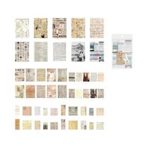 Kit De Papel Vintage Para Scrapbooking 100 Peças DIY Junk Journal Colagem Material De Papelaria Para