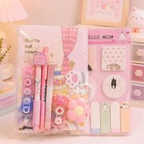 Kit de Papelaria Fofa Tema Gatinho Kit de Papelaria Fofa Tema Gatinho