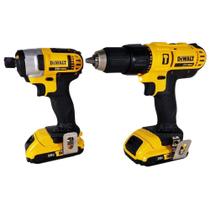 Kit de Parafusadeiras DCD776 + DCF885 20V 2Ah Maleta TStak - Dewalt Kit de Parafusadeiras DCD776 + DCF885 20V 2Ah Maleta TStak - Dewalt