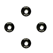 Kit de Parafuso de Coroa Ictus Com 4 pecas Preto Alumínio Kit de Parafuso de Coroa Ictus Com 4 pecas Preto Alumínio