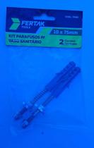 Kit de Parafuso Para Fixar Vaso Com Bucha 10 e 12