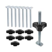 Kit De Parafuso T-Slot Para Marcenaria, Nut Deslizante Para Trilhos De Corte, Ferramentas DIY