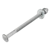 Kit de parafusos de transporte Makers Bolt Galvanized 3/8 x 9 (pacote com 50)