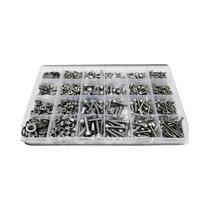 Kit de Parafusos e Porcas de Aço Inoxidável 304 - 400 a 2100 Peças (M1.6-M5)