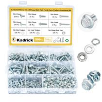 Kit de parafusos e porcas Kadrick 500 unidades M6 x1,0M8 x1,25 M10-1,25