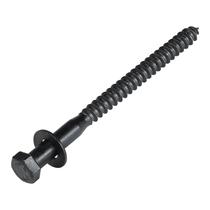 Kit de parafusos Lag Parafusos Makers Bolt 3/8 x 5 (pacote com 50) Cerâmica preta