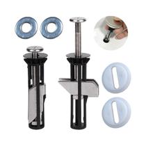 Kit de Parafusos para Assento Sanitário MUU em Aço Inoxidável com Liberação Rápida Kit de Parafusos para Assento Sanitário MUU em Aço Inoxidável com Liberação Rápida