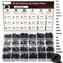 Kit De Parafusos Para Laptop M2 M3 M4, 1170 Peças, Parafusos Mini Pequenos De Substituição Para