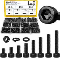 Kit de Parafusos, Porcas e Arruelas M6 Fgruh 174 Peças em Aço Liga Kit de Parafusos, Porcas e Arruelas M6 Fgruh 174 Peças em Aço Liga