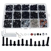 Kit de Parafusos RC Lelut 520 Peças Conjunto de Fixadores Metálicos
