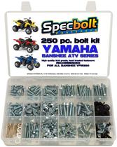 Kit de parafusos Specbolt Fasteners Yamaha Banshee YFM350 ATV 250 unidades Kit de parafusos Specbolt Fasteners Yamaha Banshee YFM350 ATV 250 unidades