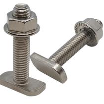 Kit de Parafusos T Cabeça de Martelo com Porcas M10x30mm Kit de Parafusos T Cabeça de Martelo com Porcas M10x30mm