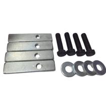 Kit de Parafusos Universal Para Fixação De Engate Automotivo Reboques E Rabicho