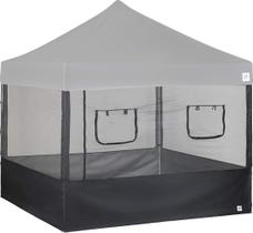 Kit de Pared Lateral para Barraca de Comida E-Z UP 4 Peças 3x3 m Tela Kit de Pared Lateral para Barraca de Comida E-Z UP 4 Peças 3x3 m Tela