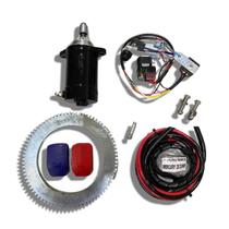 Kit de partida elétrica p/motor mercury 25/30hp c/ cremalheira Kit de partida elétrica p/motor mercury 25/30hp c/ cremalheira