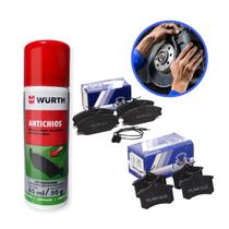 Kit De Pastilha Diant e tras Com Antichio Megane 2007 a 13