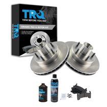 Kit de pastilhas de freio e rotor TRQ compatível com Buick Chevrolet Kit de pastilhas de freio e rotor TRQ compatível com Buick Chevrolet