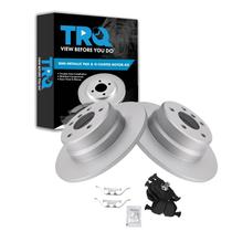 Kit de pastilhas de freio e rotor TRQ compatível com traseira BMW X5 2000-2006 Kit de pastilhas de freio e rotor TRQ compatível com traseira BMW X5 2000-2006