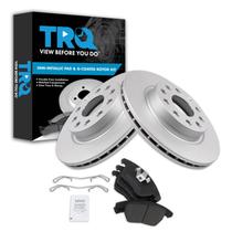 Kit de pastilhas de freio e rotor TRQ para Audi 2011 e VW 2011-2018 Kit de pastilhas de freio e rotor TRQ para Audi 2011 e VW 2011-2018