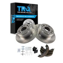 Kit de Pastilhas e Rotor de Freio TRQ para Mercedes-Benz (1968-1991)