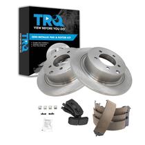 Kit de Pastilhas e Rotor de Freio TRQ Semimetálico para Dodge Avenger 2014